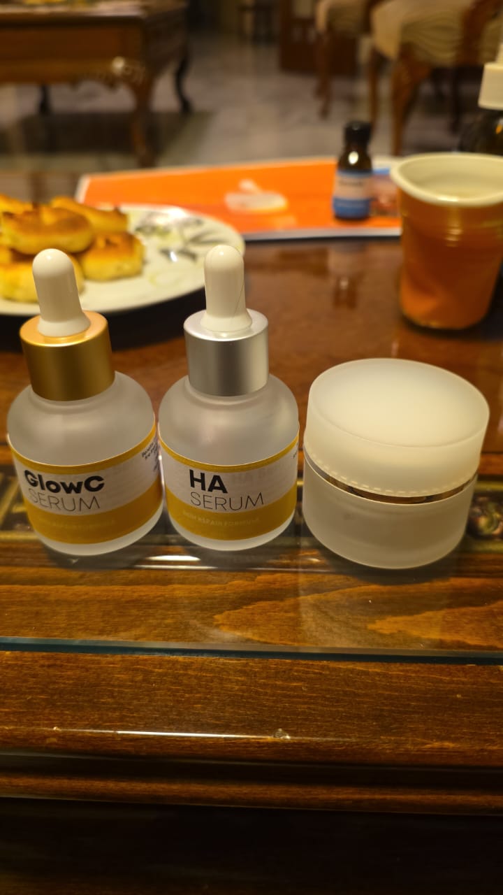 GlowC Serum + HA Serum + Cream